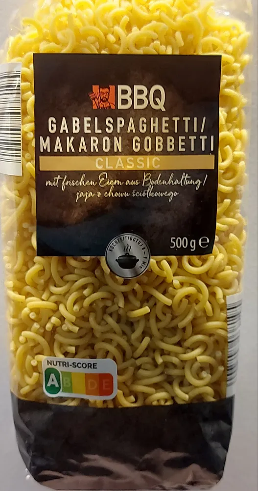 GABELSPAGHETTI / MAKARON GOBBETTI