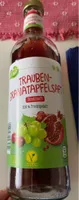 Trauben-Granatapfelsaft