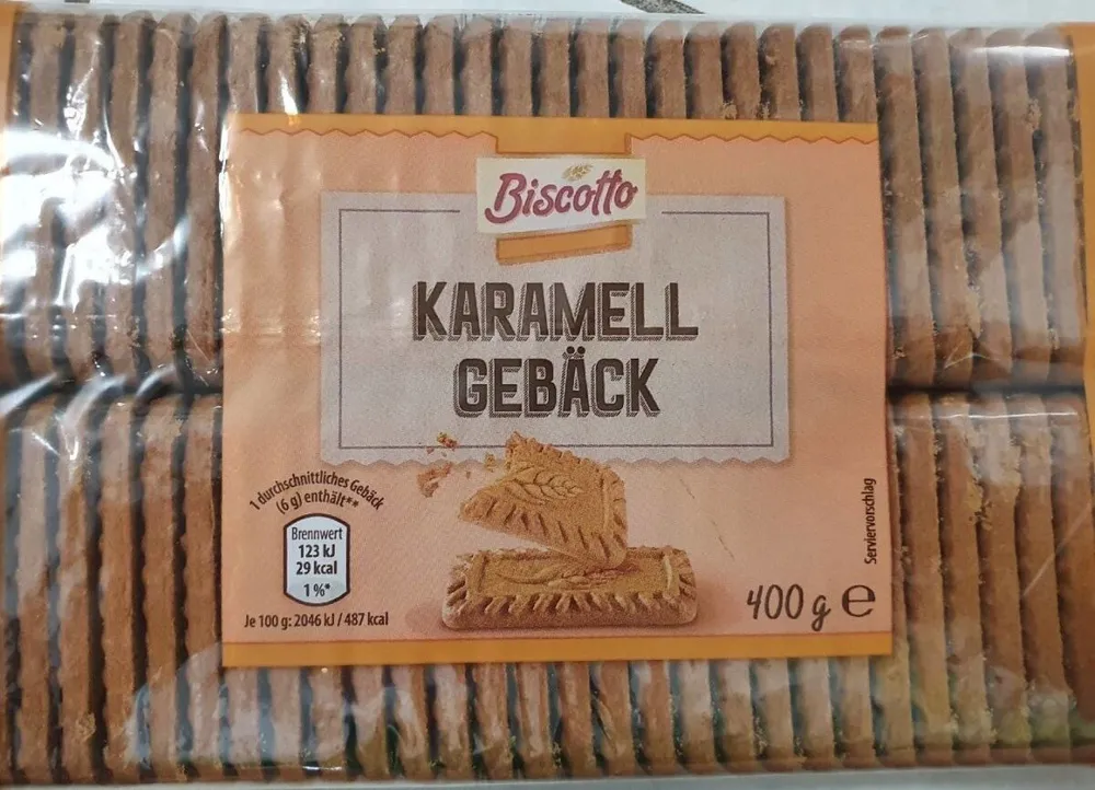 Karamell Gebäck