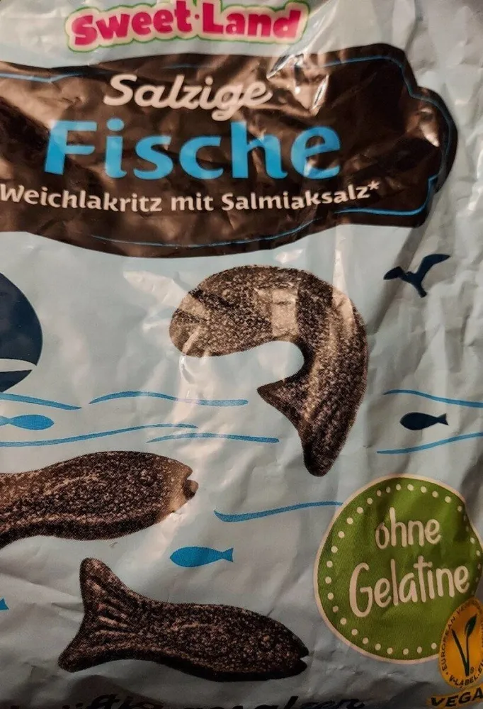 Salz Lakritz Fische