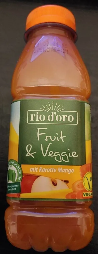 Fruit & Veggie mit Karotte Mango