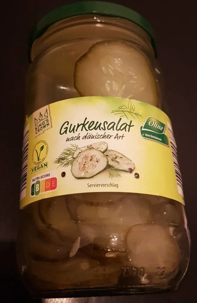 Gurkensalat nach dänischer Art
