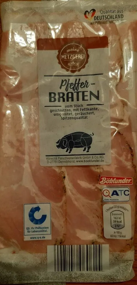 Böklunder Pfeffer-Braten