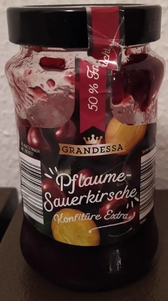 Pflaumen-Sauerkirsche Konfitüre Extra