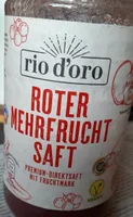Roter Mehrfruchtsaft