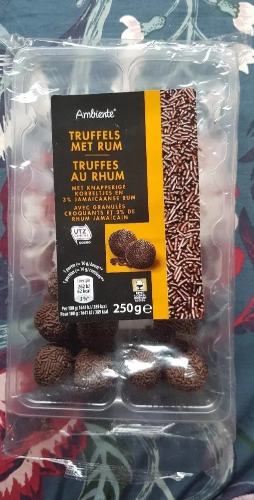 Truffes au Rhum