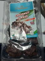 Coco cubierto con chocolate negro