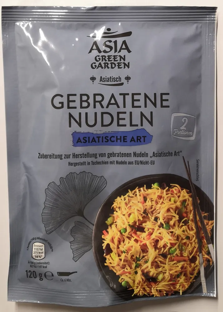 Gebratene Nudeln - Asiatische Art
