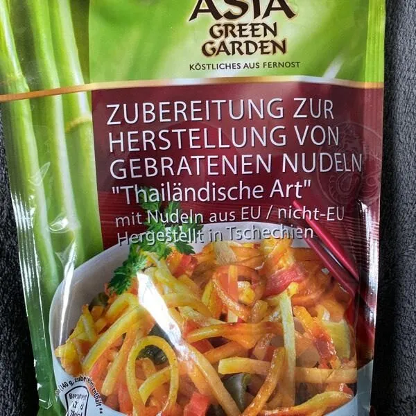 Gebratene Nudeln - Thailändische Art