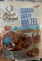 Schokolierte Brezeln Vollmilch