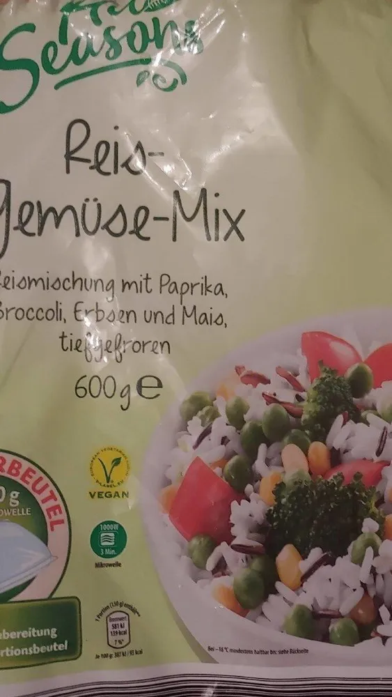Reis-Gemüse-Mix