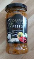 Pesto gegrilltes Gemüse