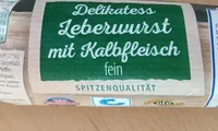 Delikatess Leberwurst mit Kalbfleisch fein