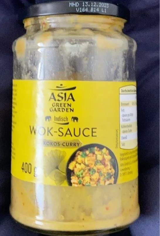 Wok-sauce kokos-curry