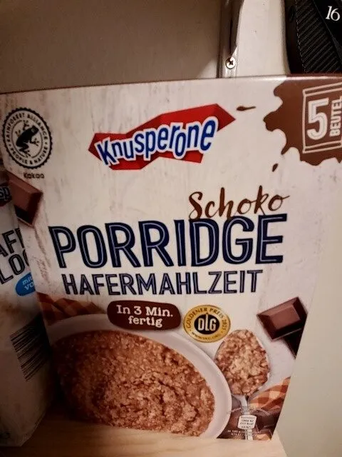 Porridge Hafermahlzeit - Schoko