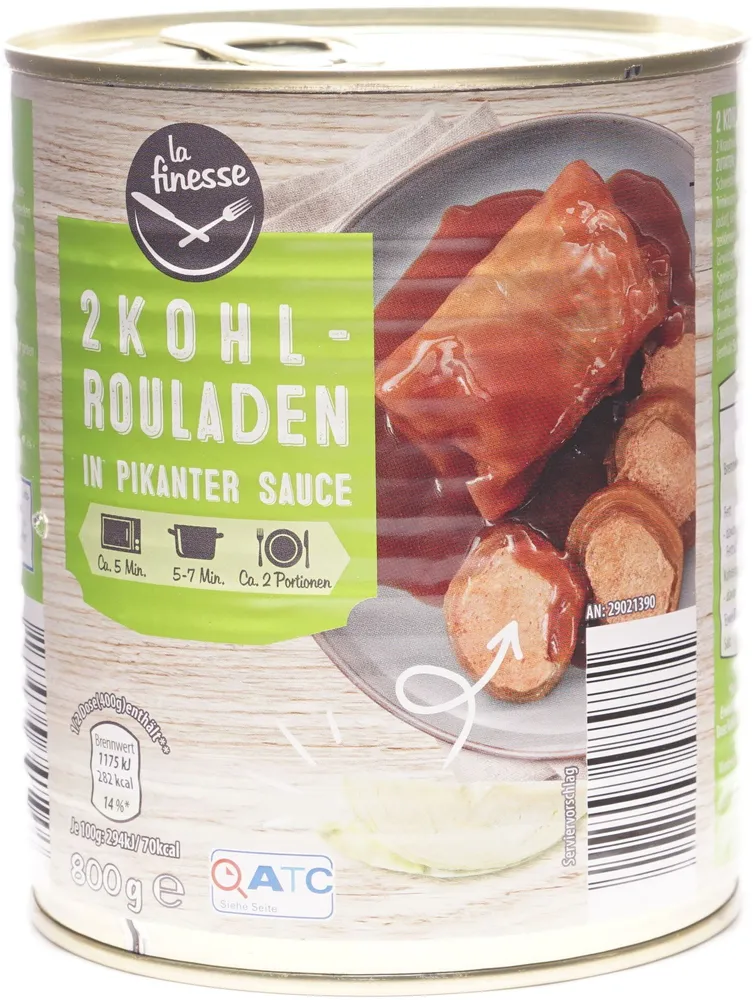 Kohlrouladen 2stk.-  re Regal unten