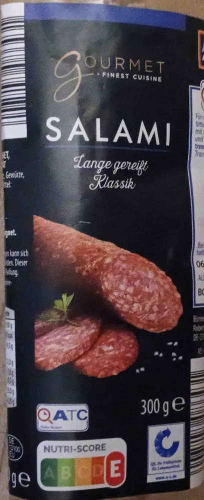 Salami, Lange gereift, Klassik