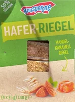 Hafer-Riegel Mandel-Karamell