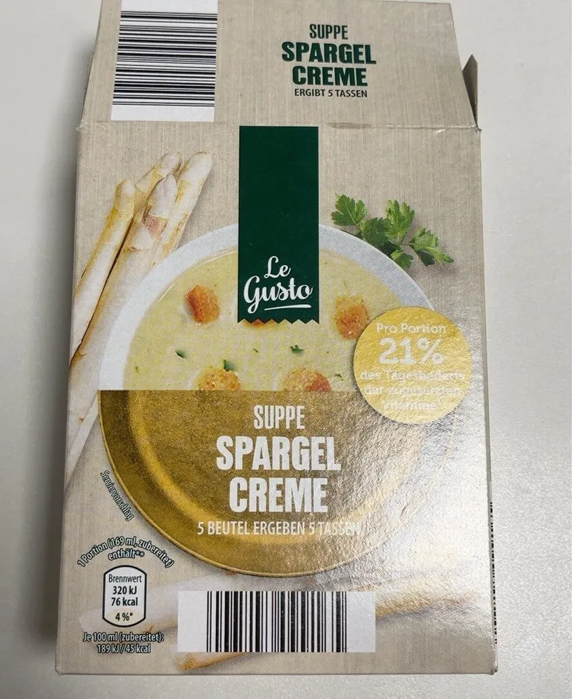 Spargel Creme Suppe