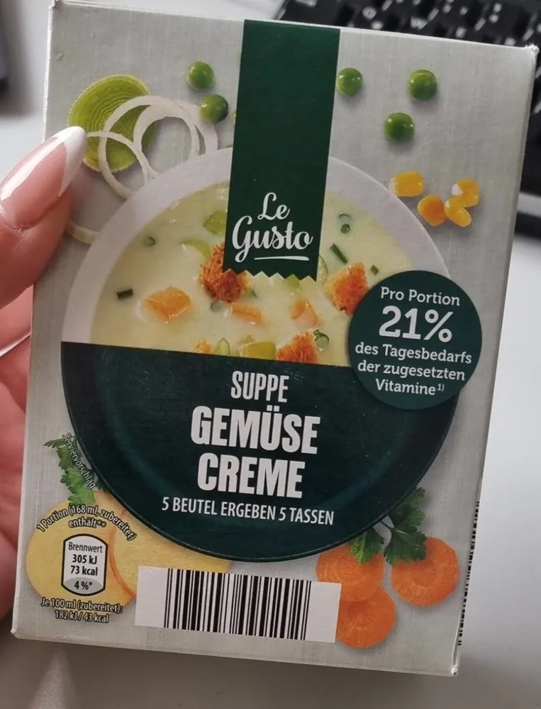 Gemüse Creme