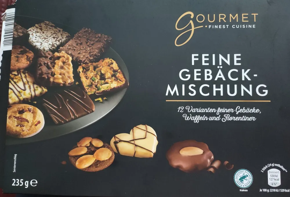Feine Gebäckmischung