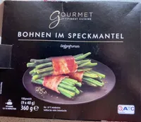 Bohnen im Speckmantel