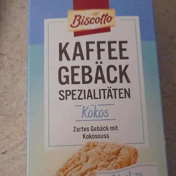 Kaffee Gebäck Kokos