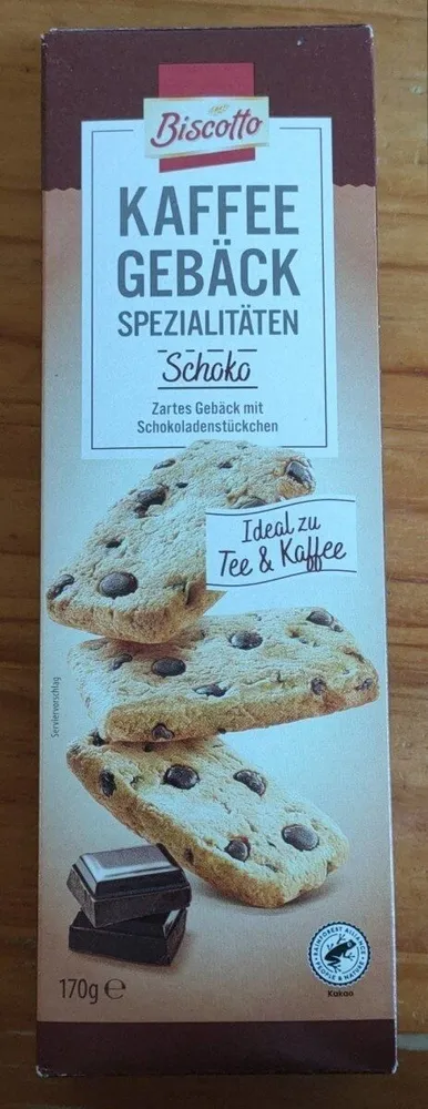 Kaffeegebäck Schoko