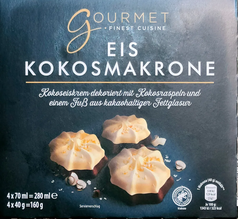 Eis Kokosmakrone