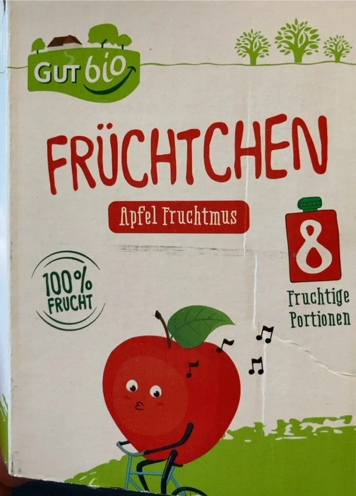 Früchtchen Apfel Fruchtmus