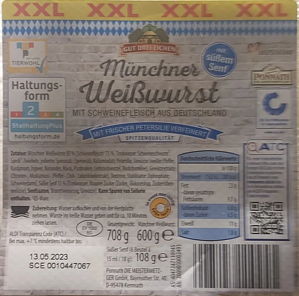 Münchner Weißwurst