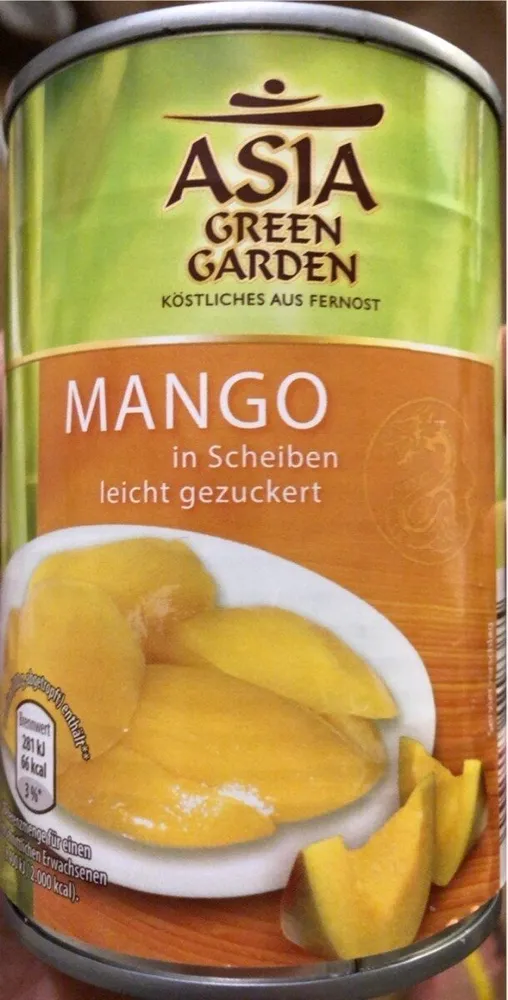 Mango in Scheiben