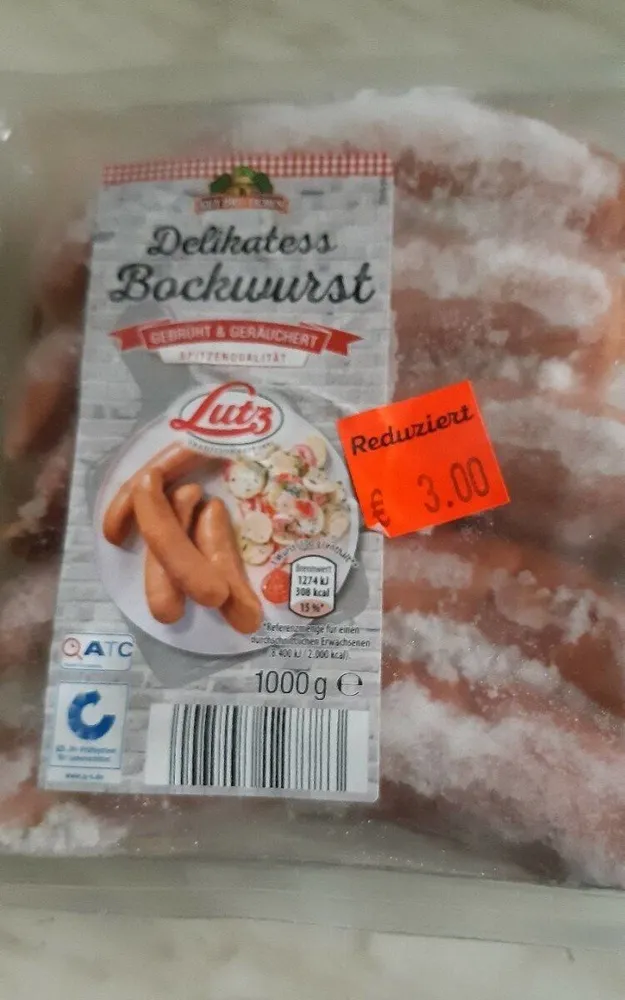Delikatess Bockwurst