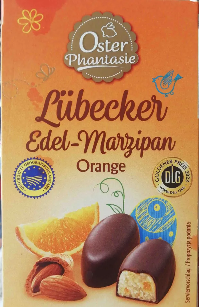 Lübecker Edel-Marzipan, Orange