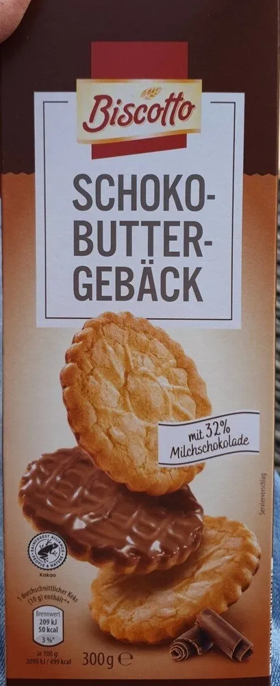 Schoko-Buttergebäck