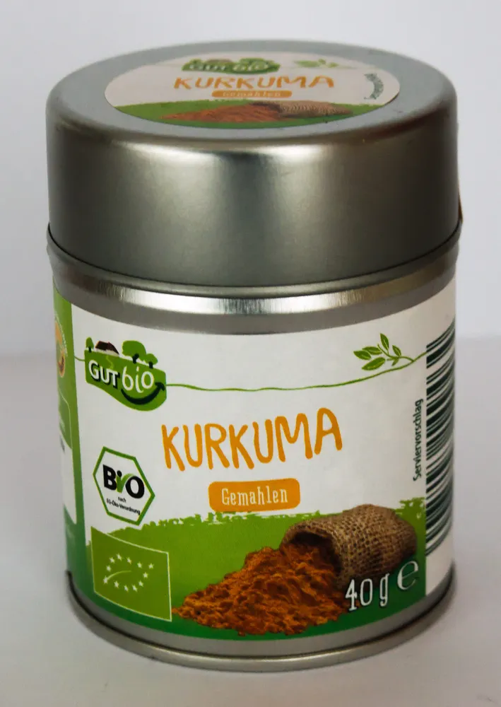 Kurkuma gemahlen