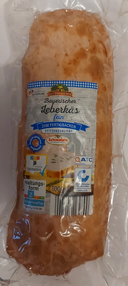 Bayerischer Leberkäs, fein