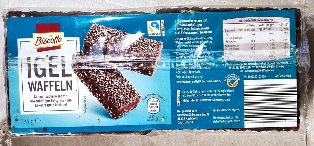 Igel-Waffeln