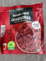 Cranberries, gezuckert und getrocknet