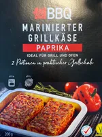 Marinierter Grillkäse Paprika