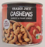Cashews, geröstet & pikant gewürzt