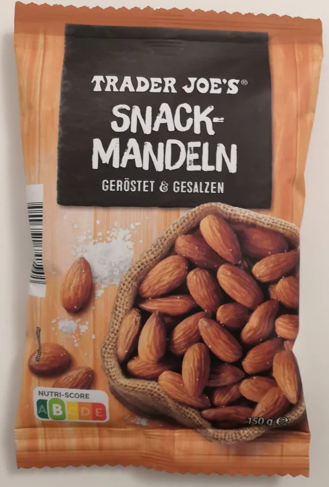 Snackmandeln geröstet & gesalzen