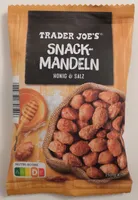 Snackmandeln Honig & Salz