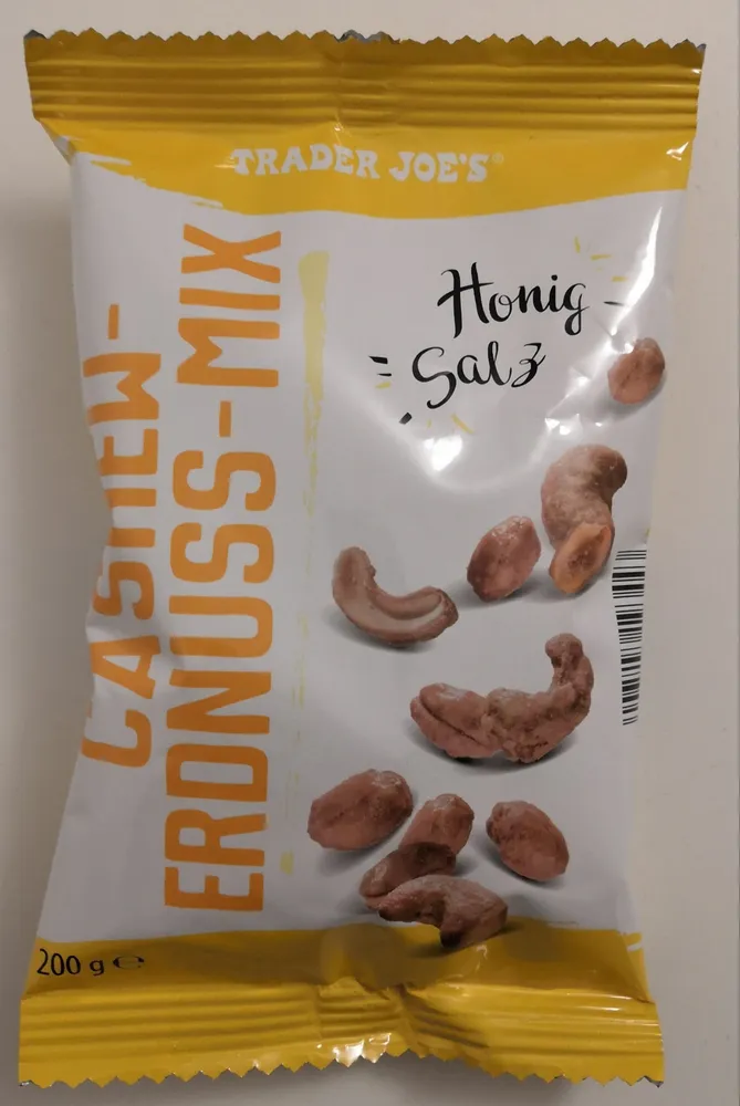 Cashew-Erdnuss-Mix Honig & Salz