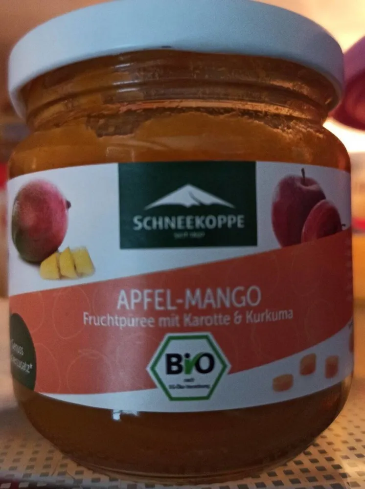 Fruchtpüree Apfel Mango