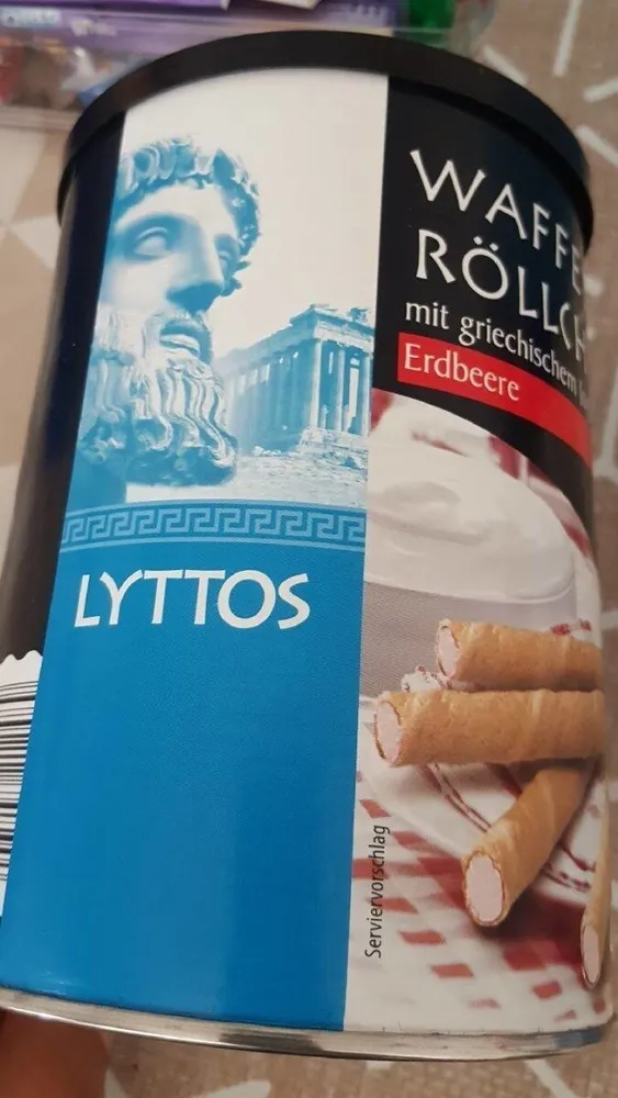 Waffelröllchen