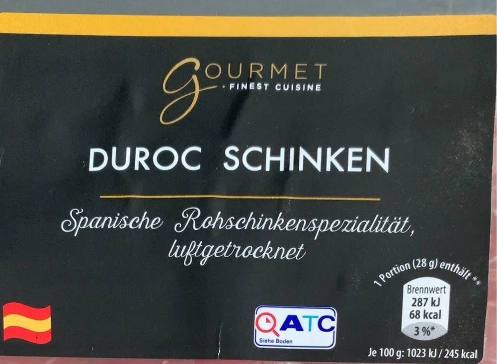 duroc schinken