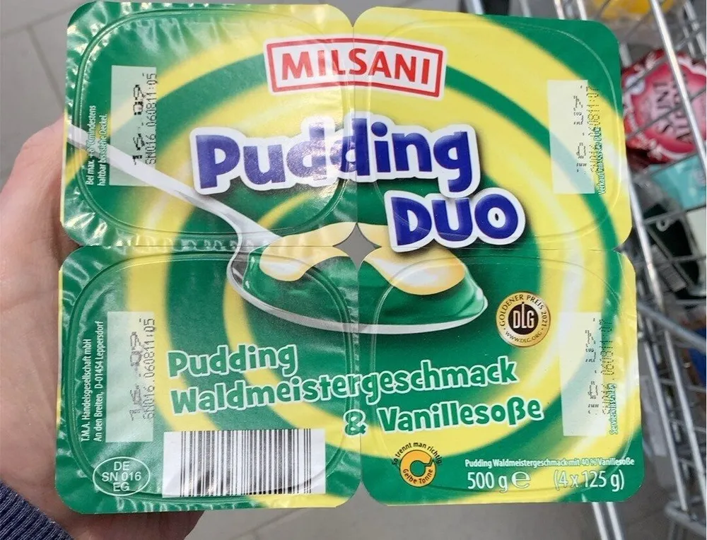 Pudding-Duo - Waldmeistergeschmack