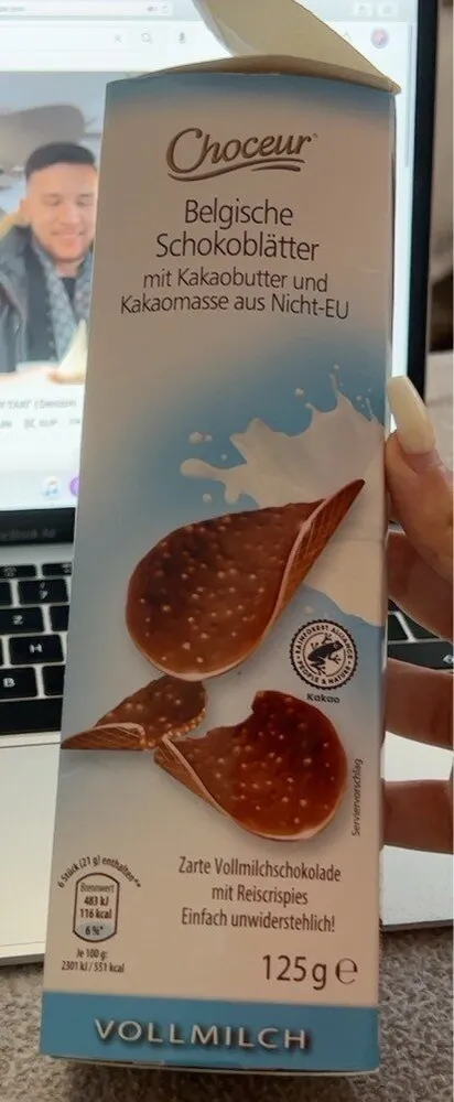Belgische Schokoblätter