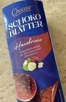 Schokoblätter - Haselnuss